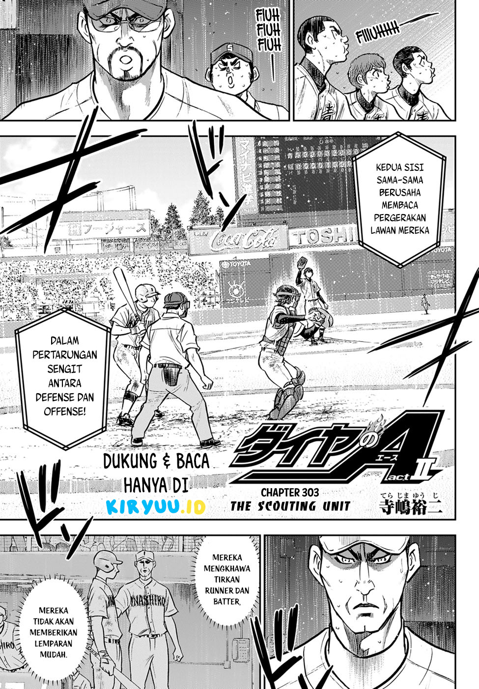 Diamond no Ace Act 2 Chapter 303 Gambar 4