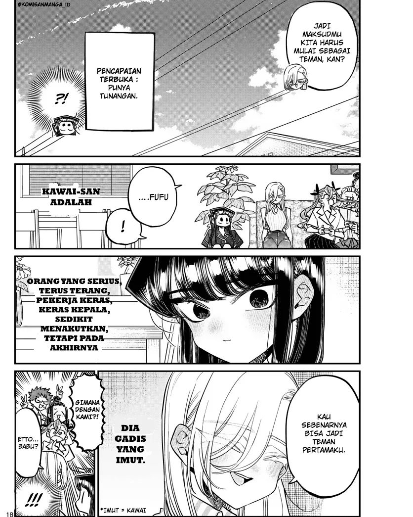 Komi-san wa Komyushou Desu Chapter 392 Gambar 18