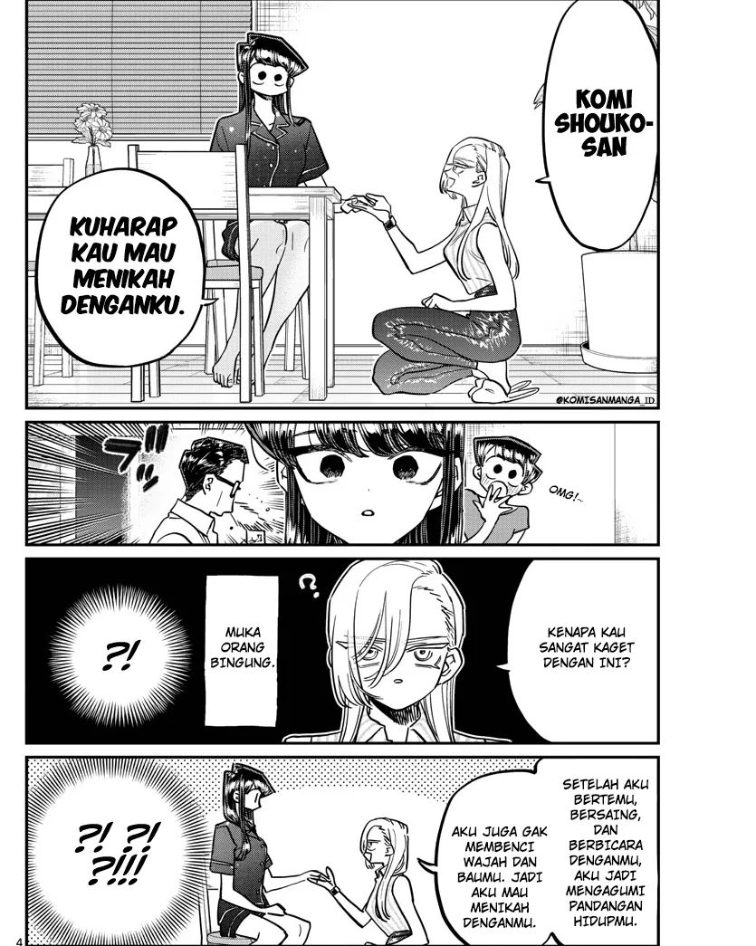 Komi-san wa Komyushou Desu Chapter 392 Gambar 4