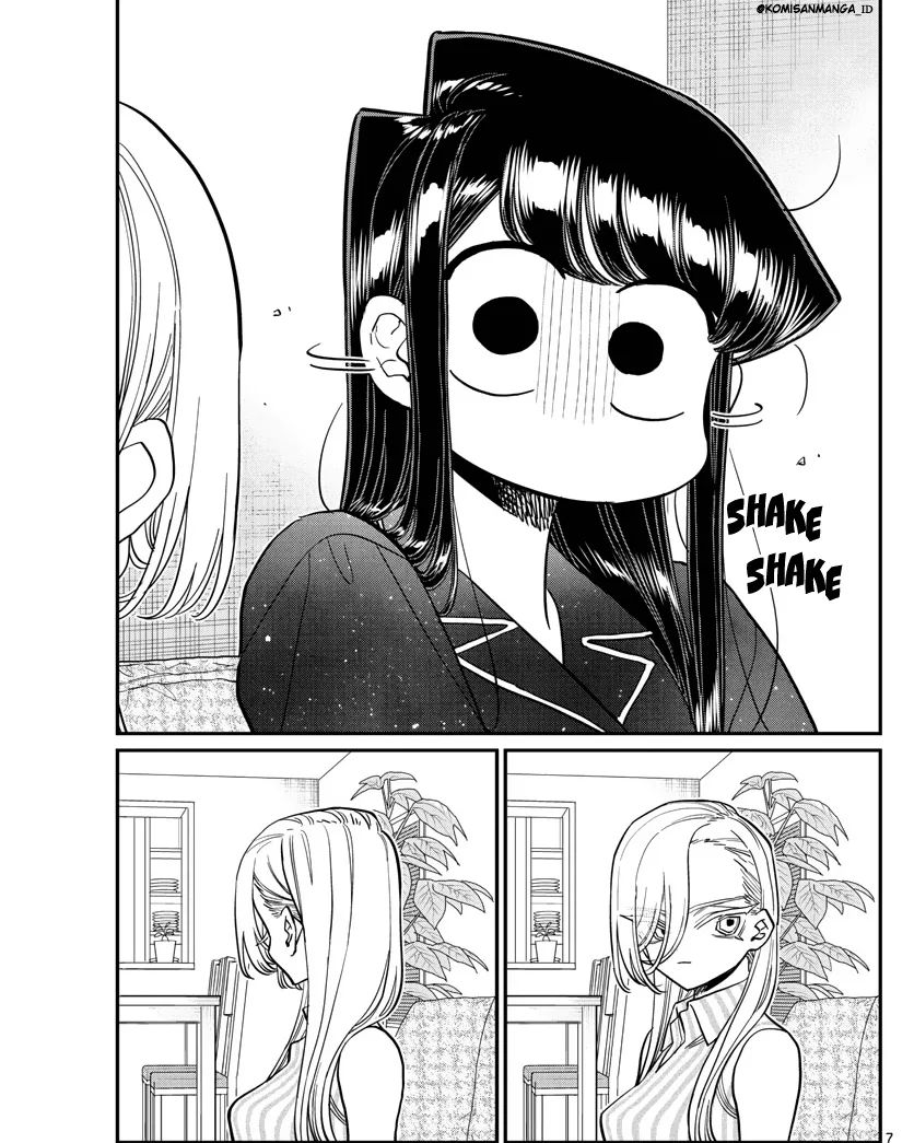 Komi-san wa Komyushou Desu Chapter 392 Gambar 7