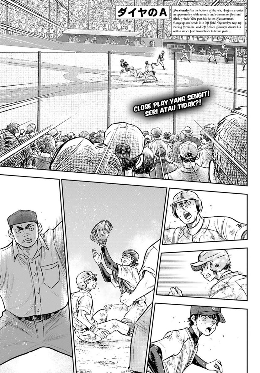 Manga Diamond no Ace Act 2 Chapter 304 gambar nomor 2
