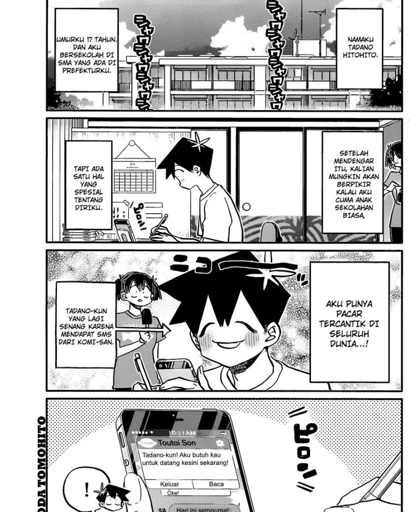 Komi-san wa Komyushou Desu Chapter 394 Gambar 19