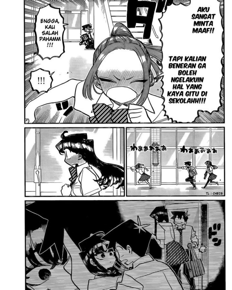 Komi-san wa Komyushou Desu Chapter 395 Gambar 17