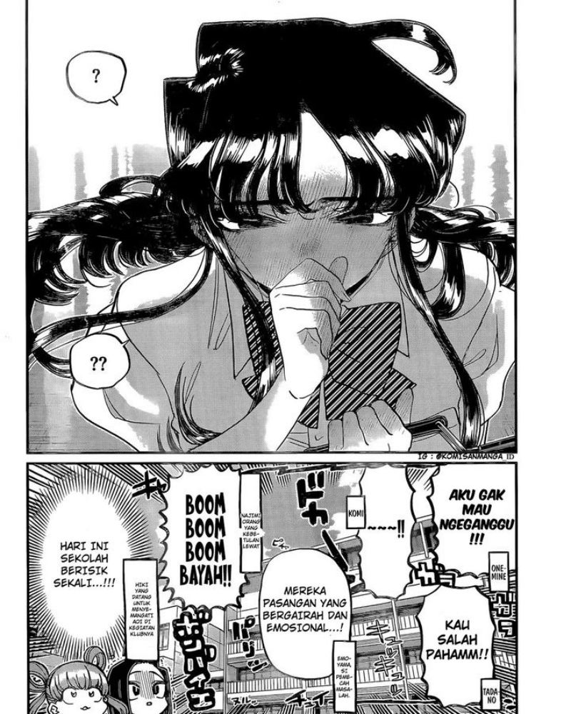 Komi-san wa Komyushou Desu Chapter 395 Gambar 18