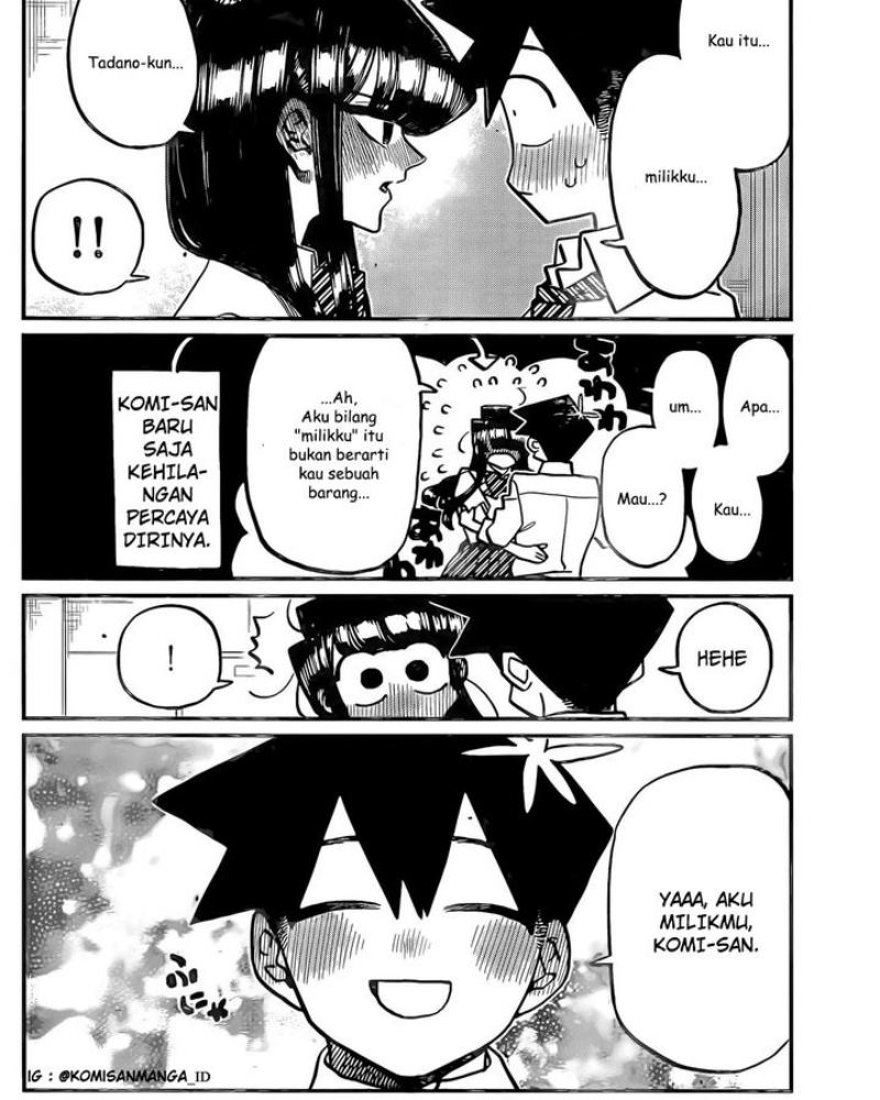 Komi-san wa Komyushou Desu Chapter 395 Gambar 10