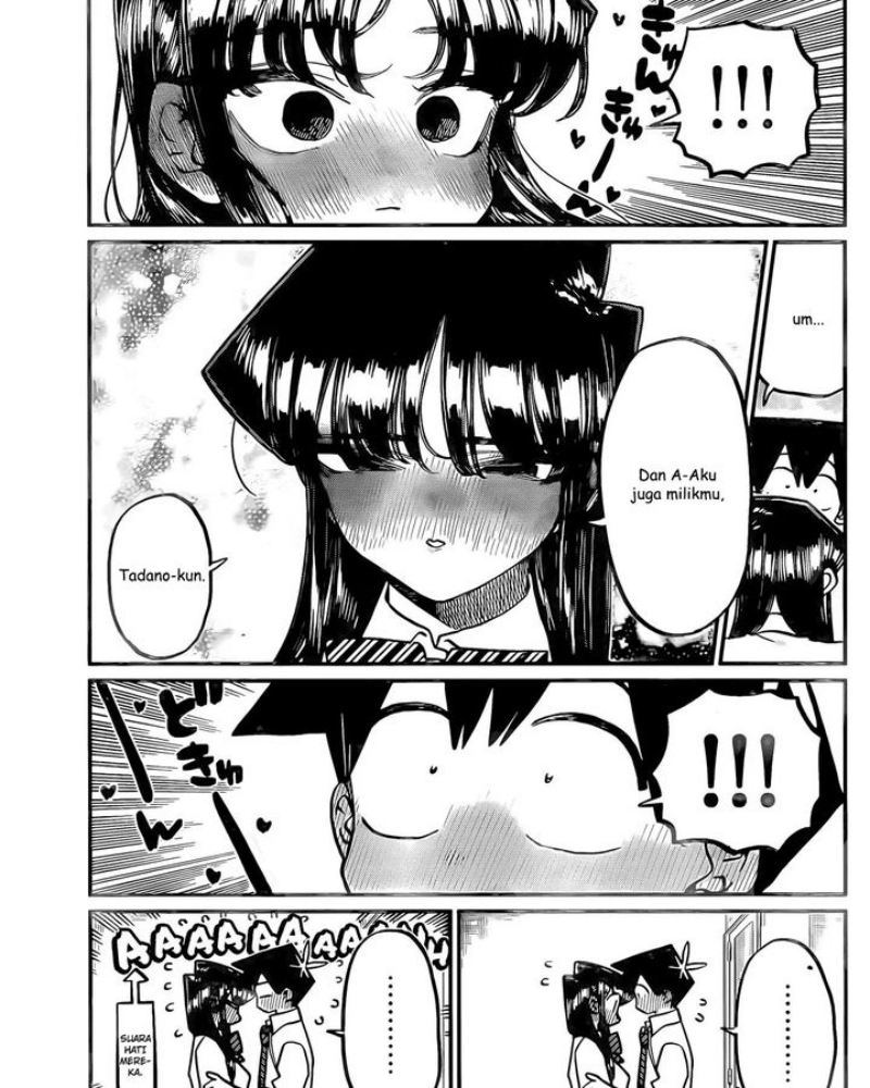Komi-san wa Komyushou Desu Chapter 395 Gambar 11