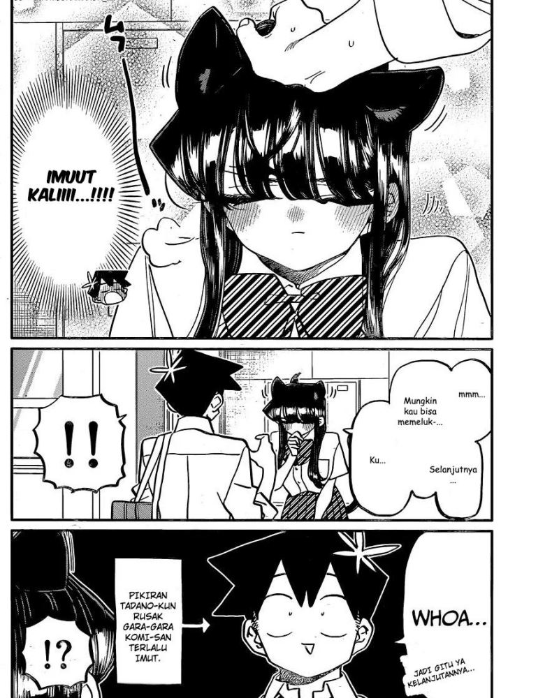 Komi-san wa Komyushou Desu Chapter 395 Gambar 6