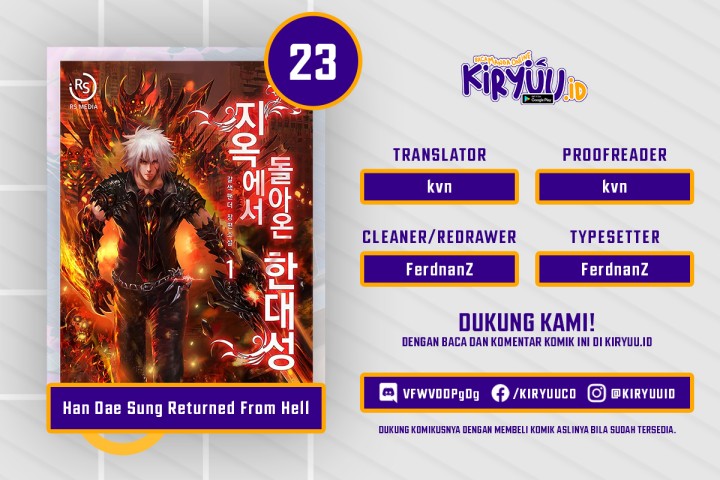 Komik Han Dae Sung Returned From Hell Chapter 23 gambar nomor 1