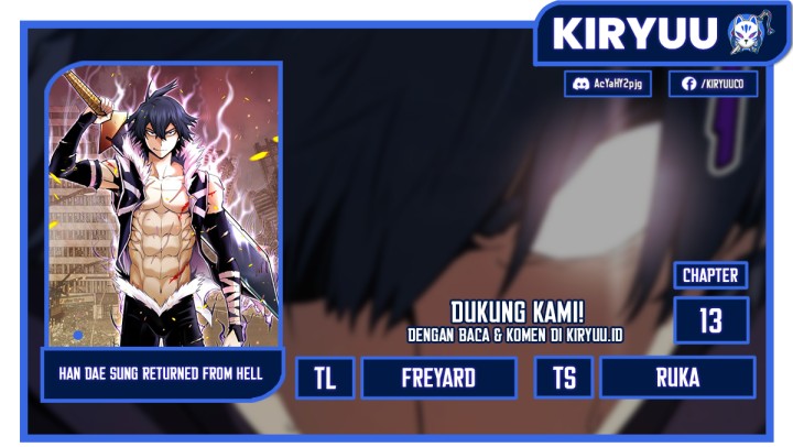 Komik Han Dae Sung Returned From Hell Chapter 13 gambar nomor 1