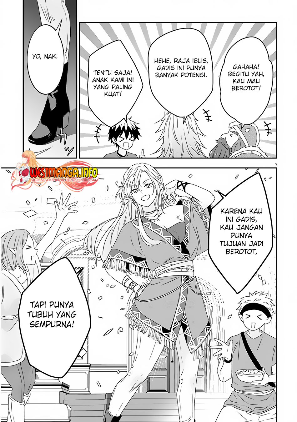 Maou ni Natte node – Dungeon Tsukutte Jingai Musume to Honobono suru Chapter 59.1 Gambar 9