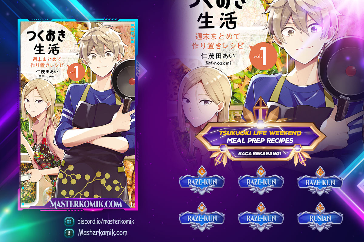 Komik Tsukuoki Life: Weekend Meal Prep Recipes! Chapter 06 gambar nomor 1