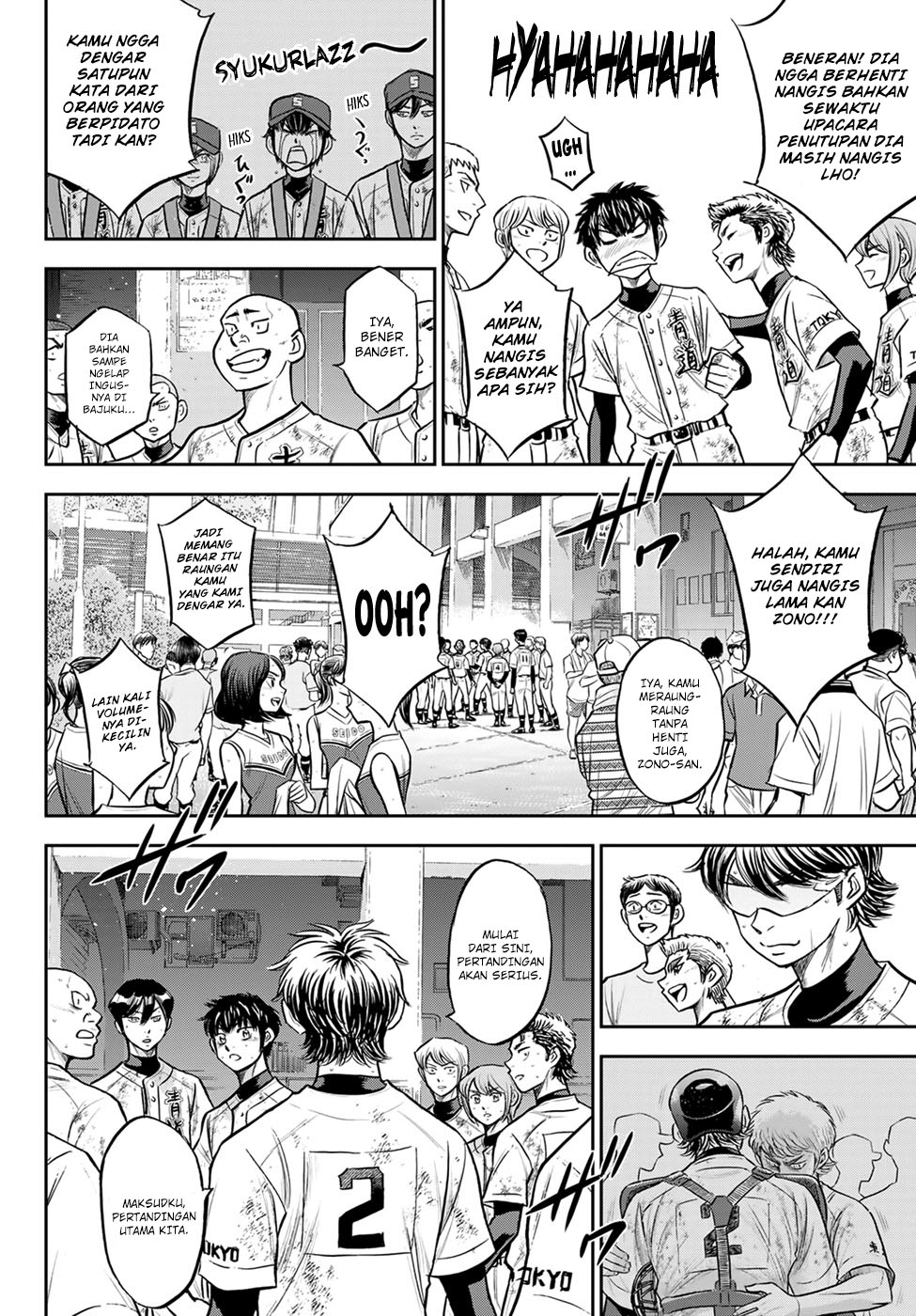 Diamond no Ace Act 2 Chapter 306 Gambar 6
