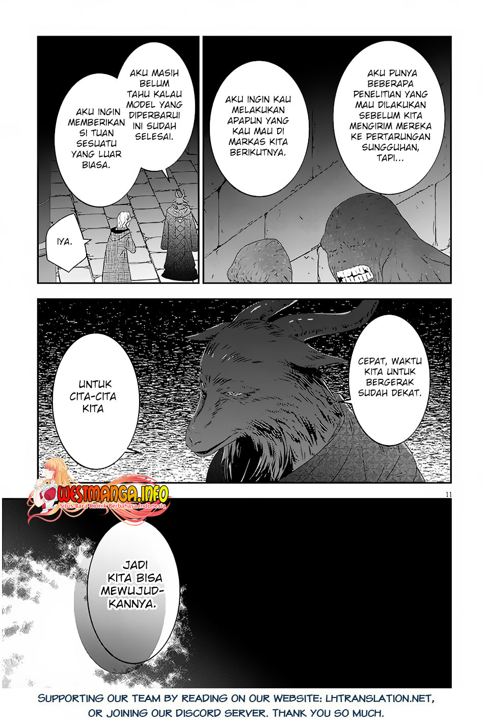 Maou ni Natte node – Dungeon Tsukutte Jingai Musume to Honobono suru Chapter 58.1 Gambar 13