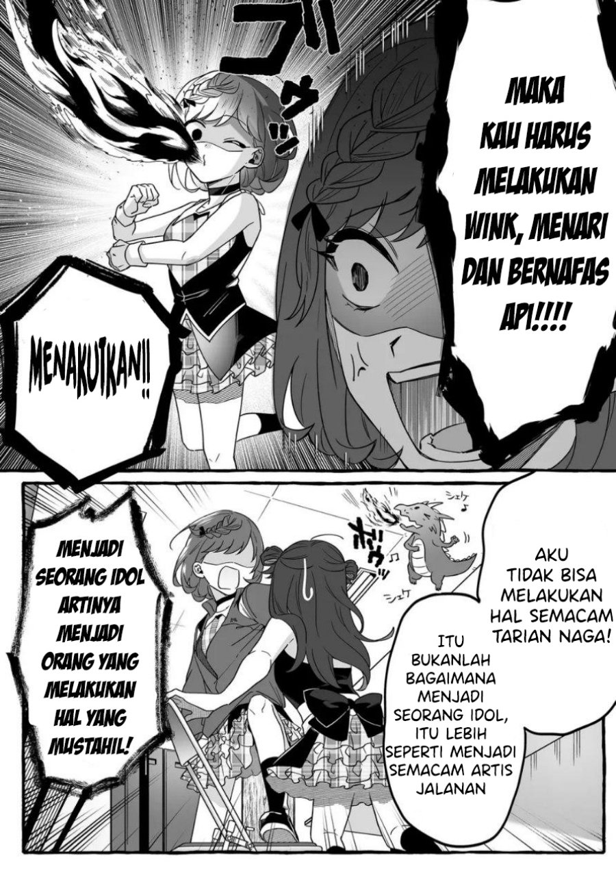 Damedol to Sekai ni Hitori Dake no Fan (Serialization) Chapter 02 Gambar 20