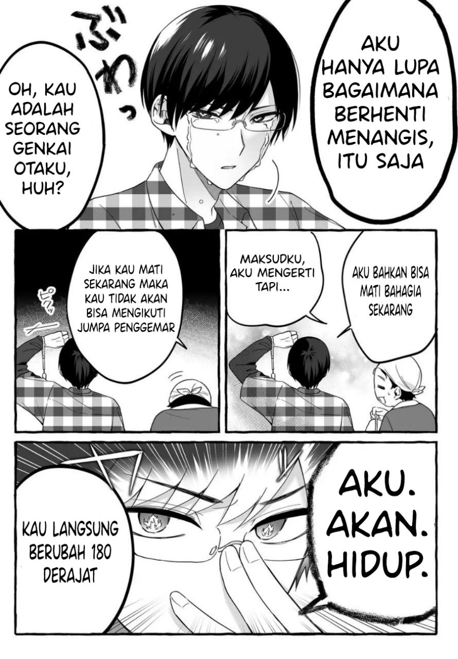 Damedol to Sekai ni Hitori Dake no Fan (Serialization) Chapter 02 Gambar 9
