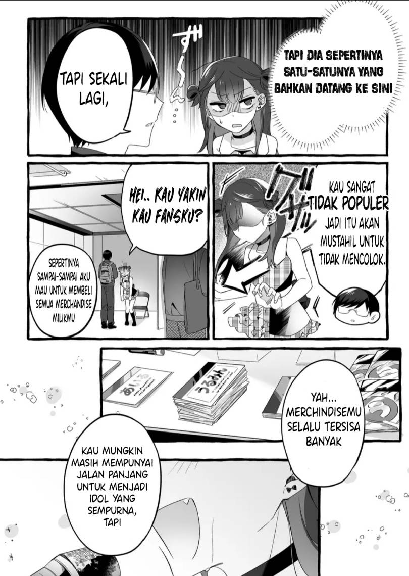 Damedol to Sekai ni Hitori Dake no Fan (Serialization) Chapter 01 Gambar 11
