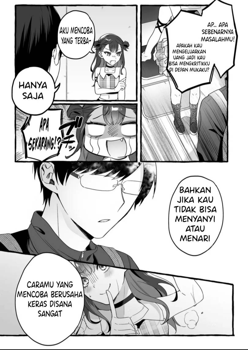 Damedol to Sekai ni Hitori Dake no Fan (Serialization) Chapter 01 Gambar 8
