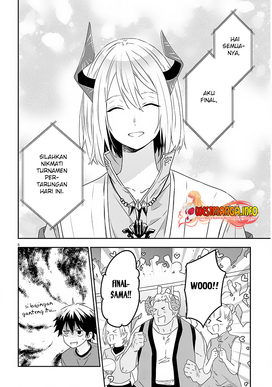 Maou ni Natte node – Dungeon Tsukutte Jingai Musume to Honobono suru Chapter 60.1 Gambar 10