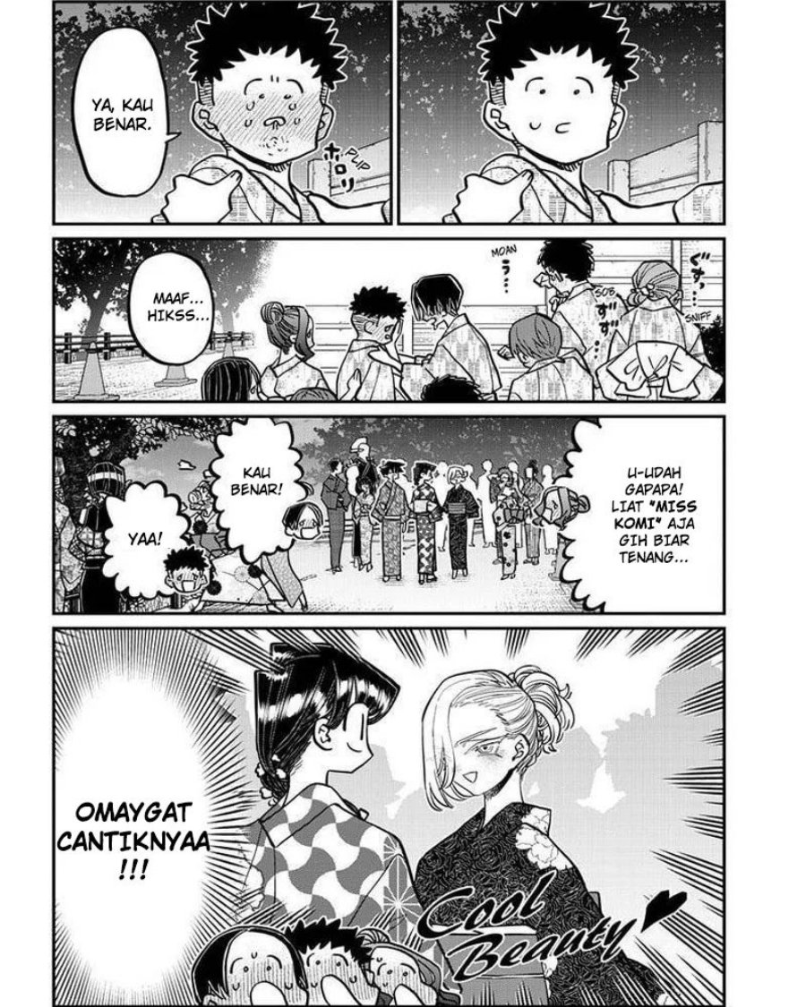 Komi-san wa Komyushou Desu Chapter 404 Gambar 6
