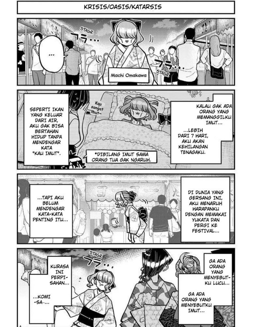 Komi-san wa Komyushou Desu Chapter 404 Gambar 8