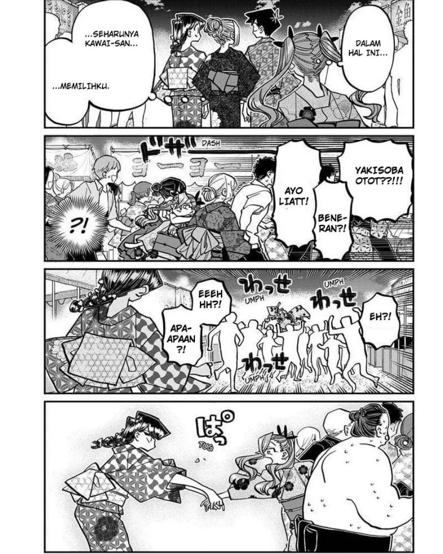 Komi-san wa Komyushou Desu Chapter 403 Gambar 15