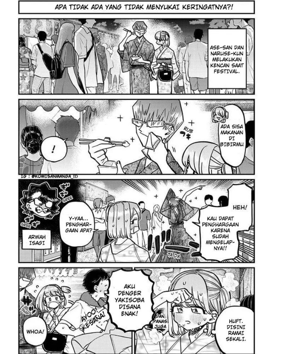 Komi-san wa Komyushou Desu Chapter 403 Gambar 8