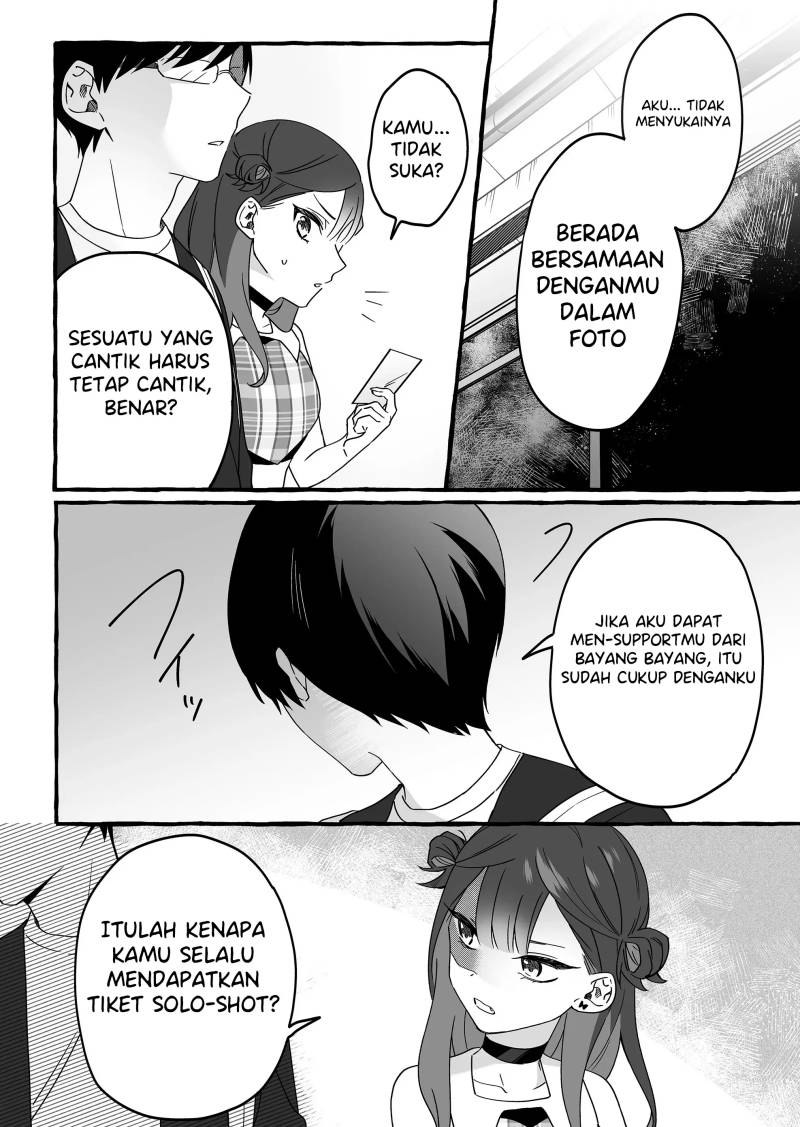 Damedol to Sekai ni Hitori Dake no Fan (Serialization) Chapter 04 Gambar 13