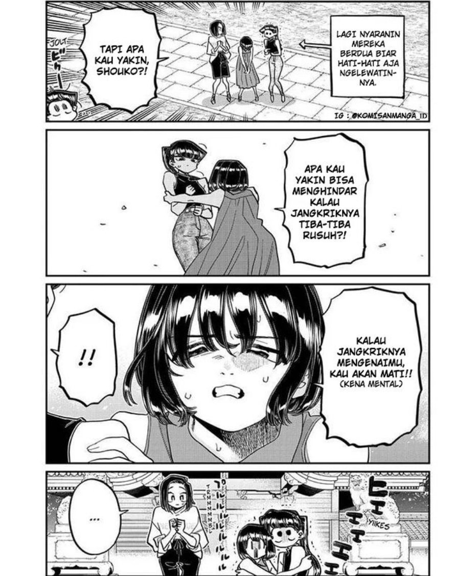 Komi-san wa Komyushou Desu Chapter 410 Gambar 13
