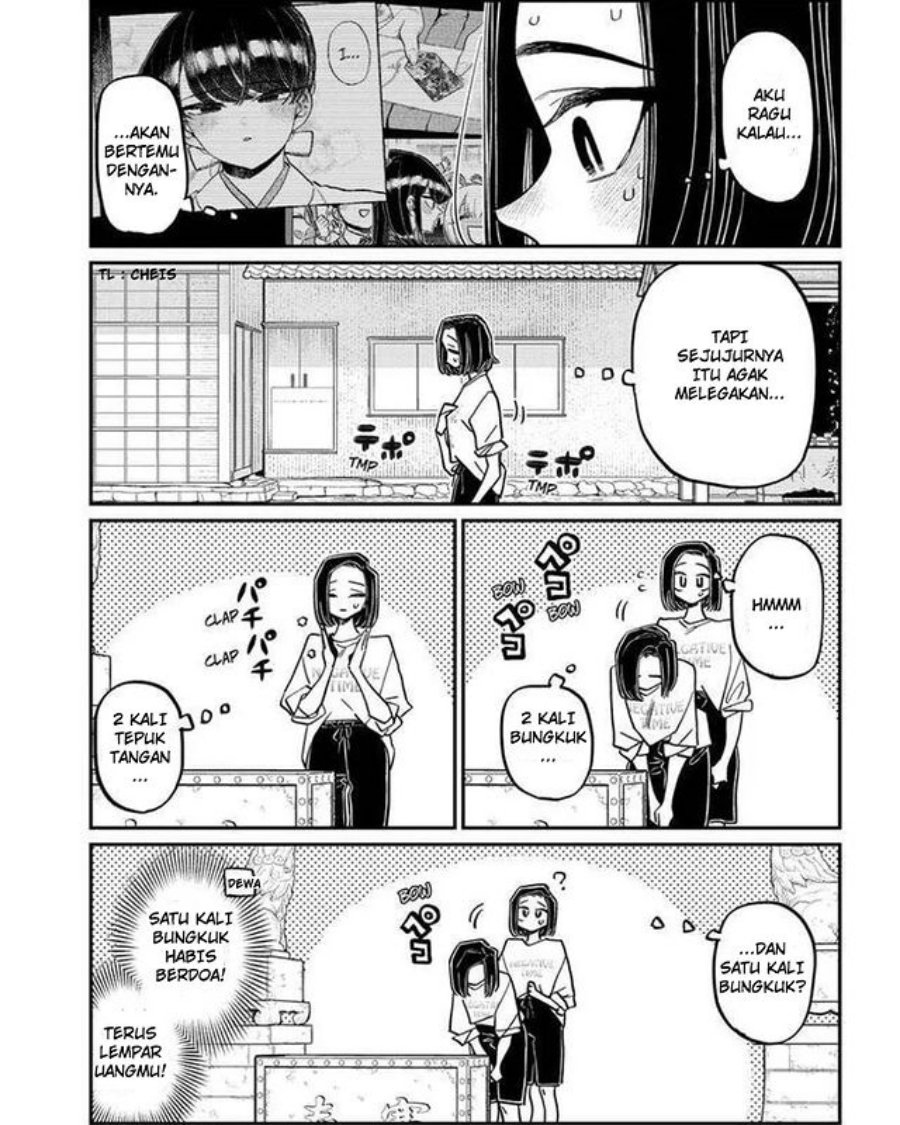 Komi-san wa Komyushou Desu Chapter 410 Gambar 3