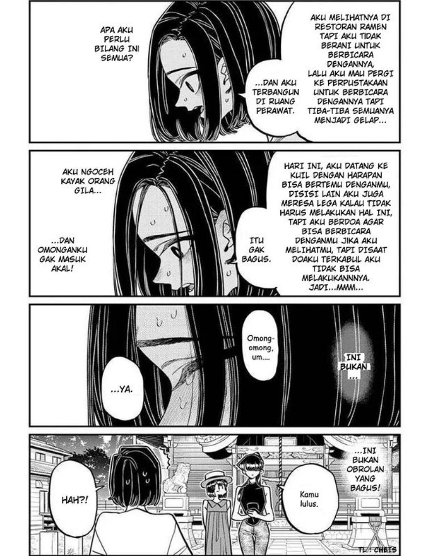 Komi-san wa Komyushou Desu Chapter 410 Gambar 8