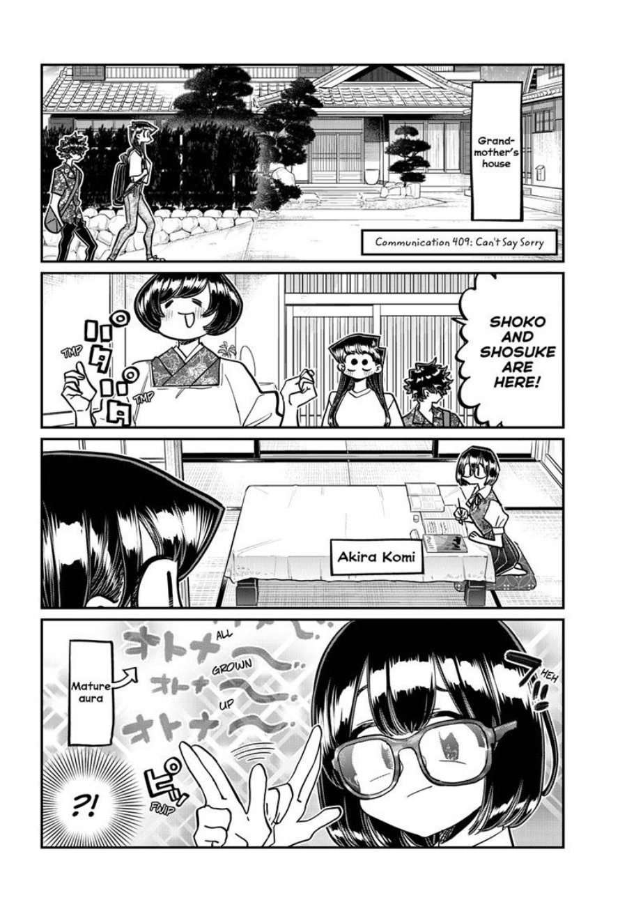 Komi-san wa Komyushou Desu Chapter 409 Gambar 3