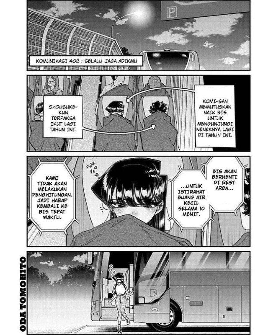 Komik Komi-san wa Komyushou Desu Chapter 408 gambar nomor 1