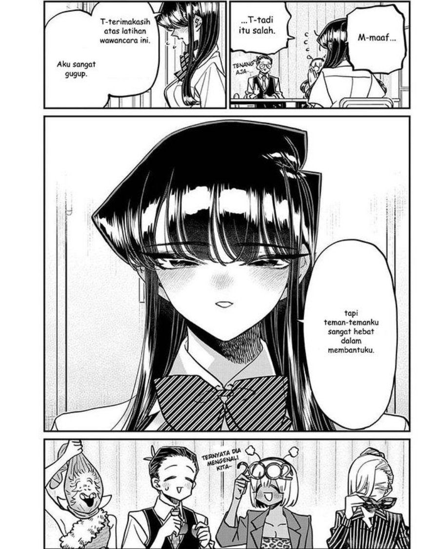 Komi-san wa Komyushou Desu Chapter 407 Gambar 15