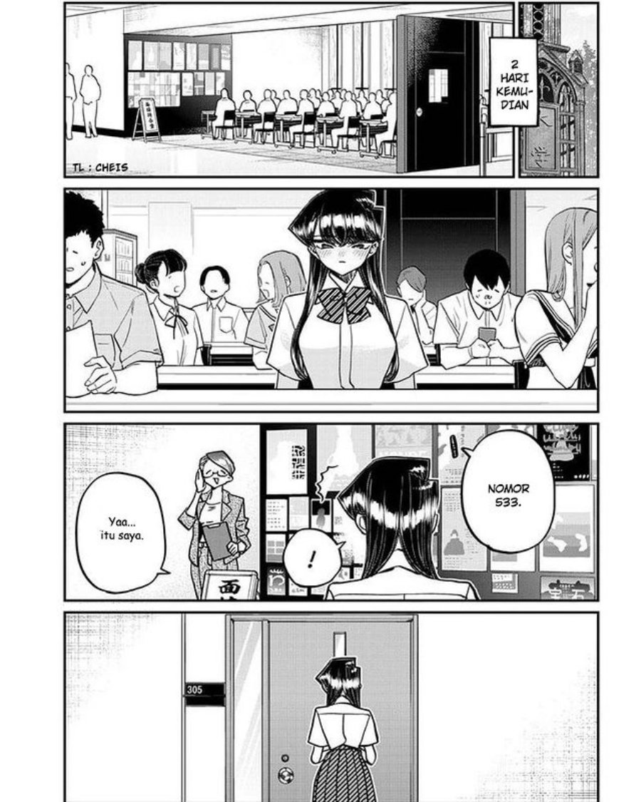 Komi-san wa Komyushou Desu Chapter 407 Gambar 17