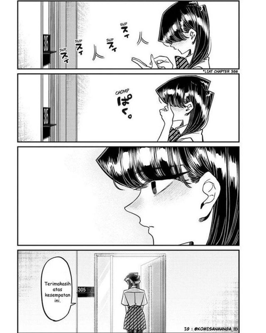 Komi-san wa Komyushou Desu Chapter 407 Gambar 18