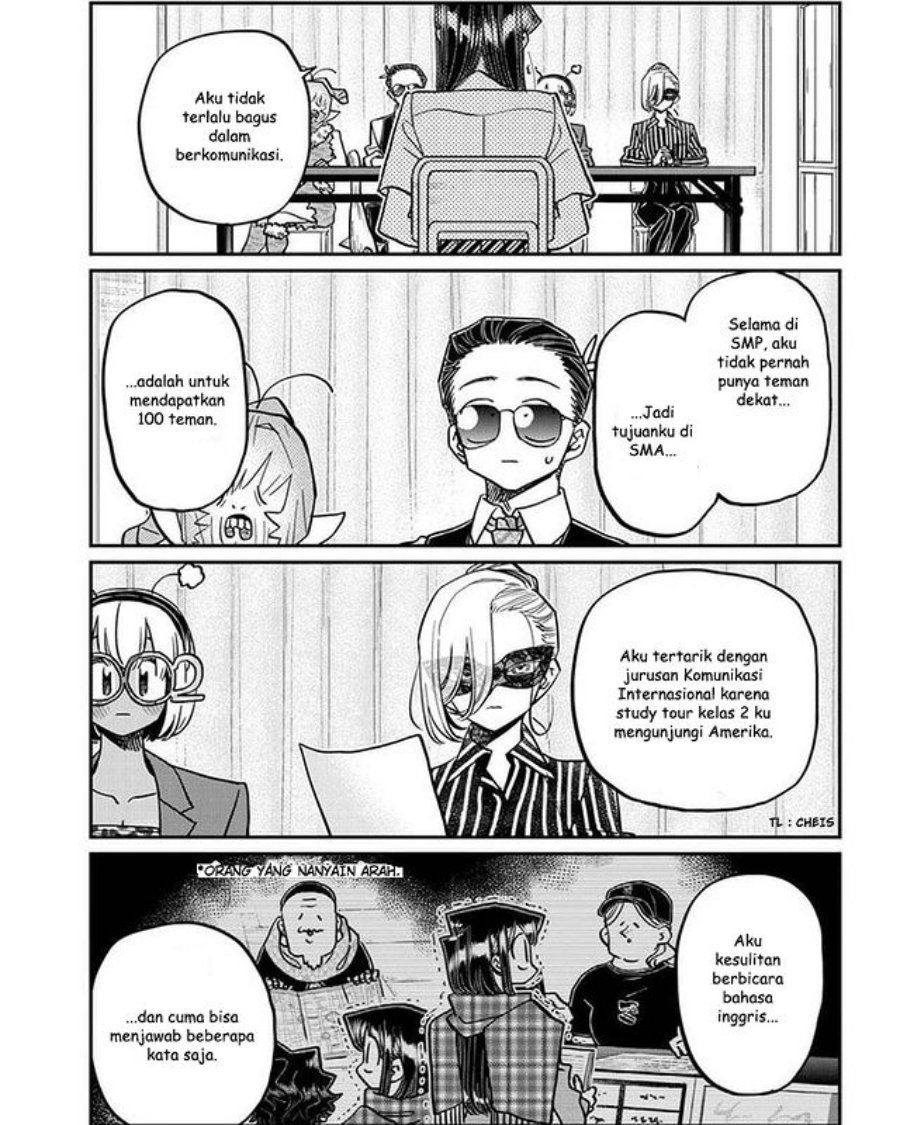 Komi-san wa Komyushou Desu Chapter 407 Gambar 11