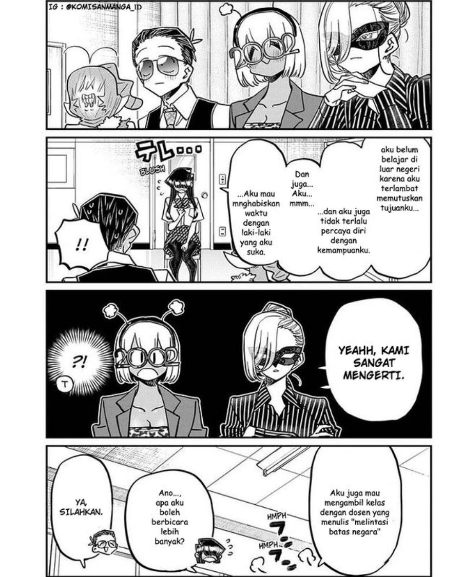 Komi-san wa Komyushou Desu Chapter 407 Gambar 13