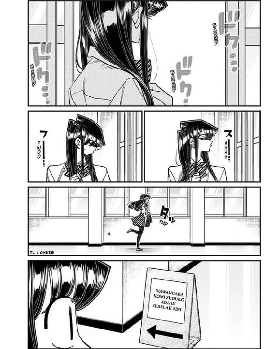Komi-san wa Komyushou Desu Chapter 407 Gambar 3