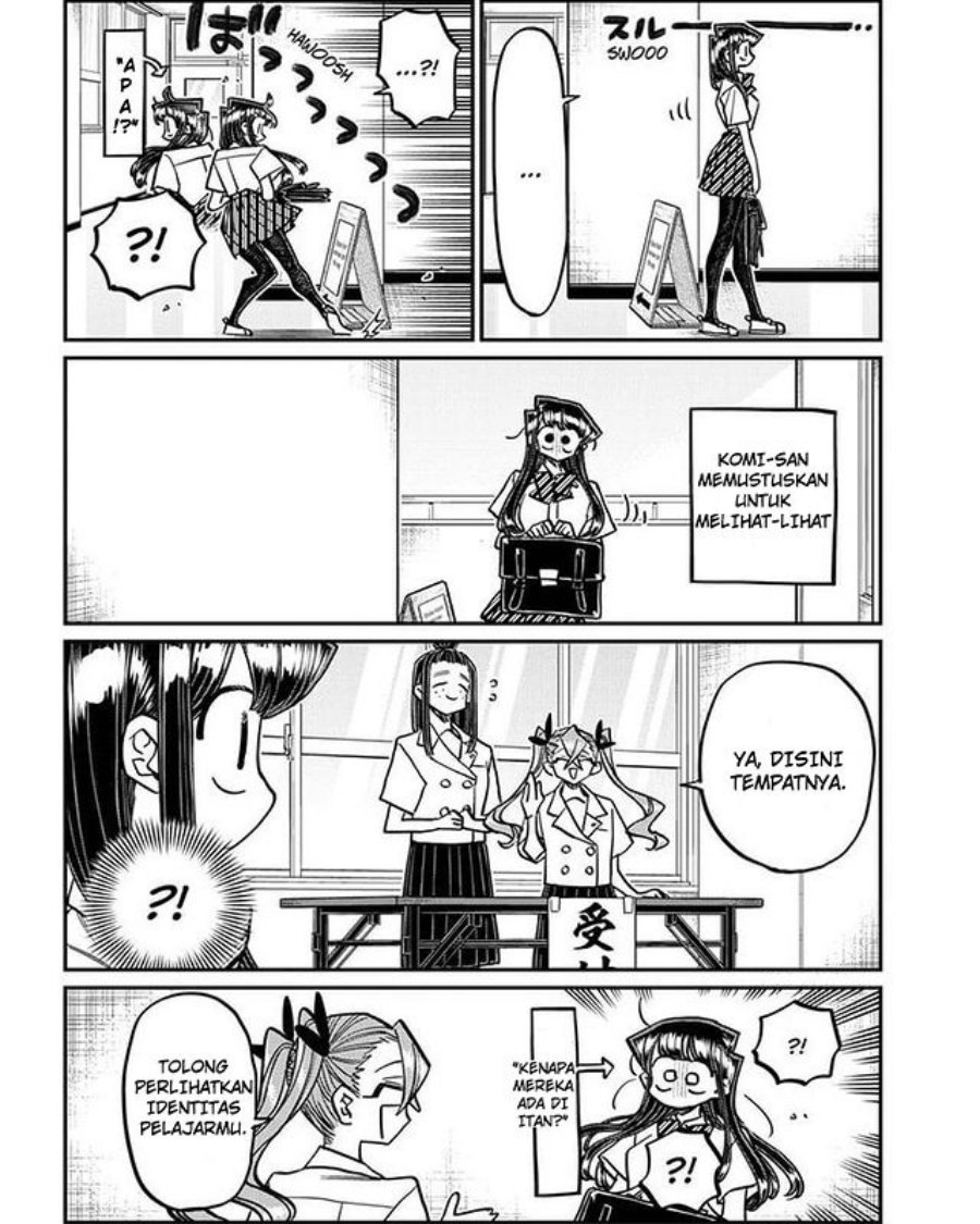 Komi-san wa Komyushou Desu Chapter 407 Gambar 4