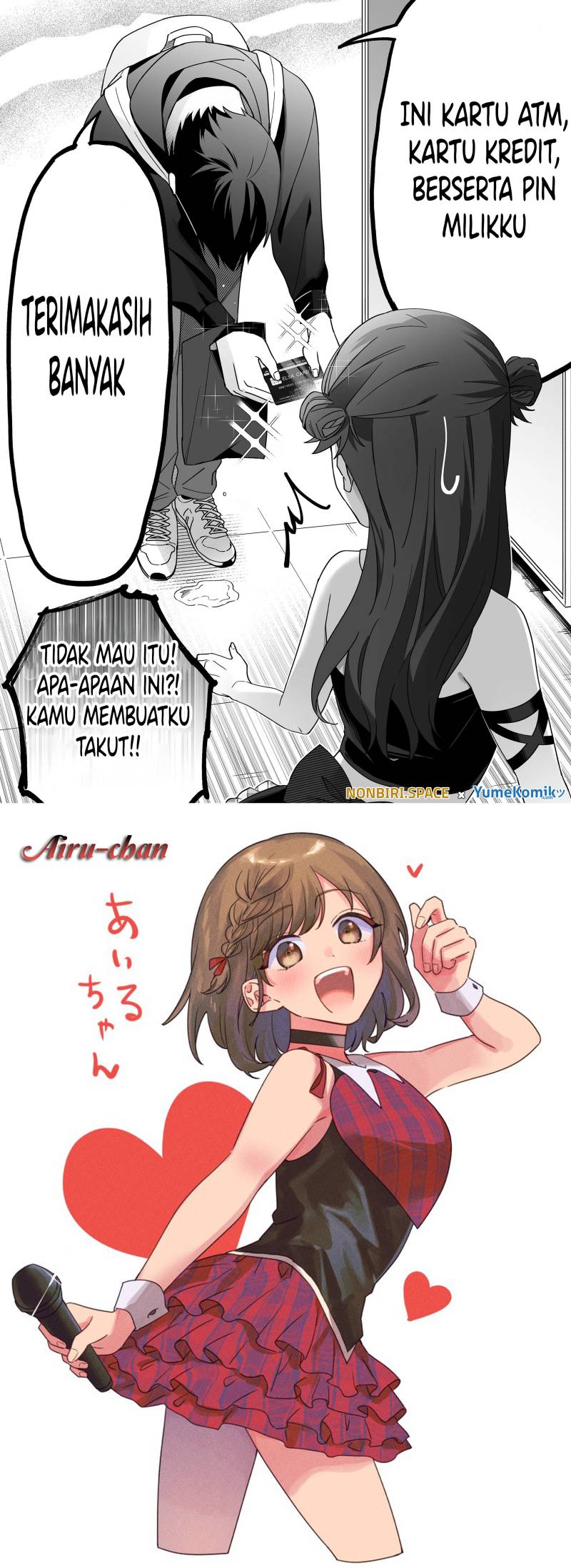 Damedol to Sekai ni Hitori Dake no Fan (Serialization) Chapter 03 Gambar 20