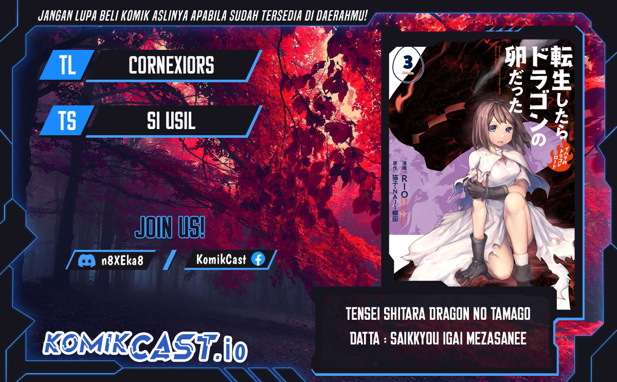 Komik Tensei shitara Dragon no Tamago datta: Saikyou Igai Mezasanee Chapter 26 gambar nomor 1