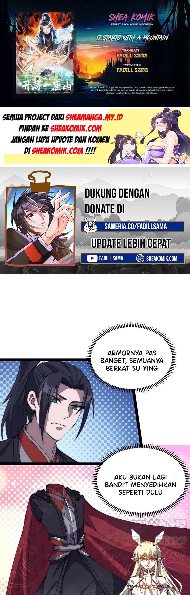 Komik It Starts With A Mountain Chapter 378 gambar nomor 1