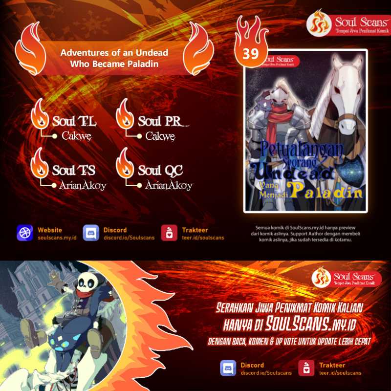 Komik Adventures of an Undead Who Became Paladin Chapter 39 gambar nomor 1