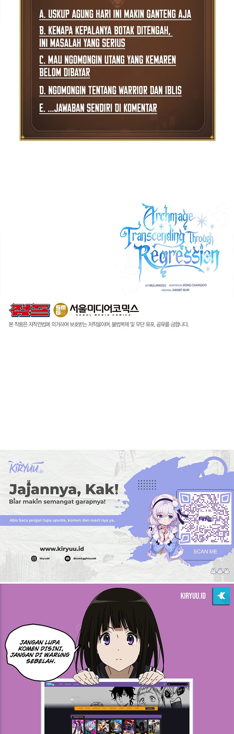 Archmage Transcending Through Regression Chapter 60 Gambar 50