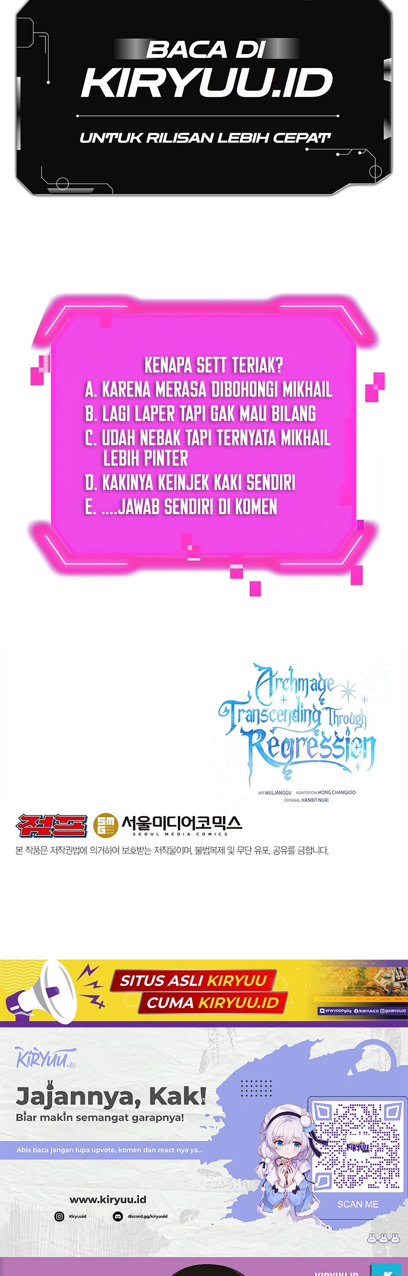Archmage Transcending Through Regression Chapter 61 Gambar 50