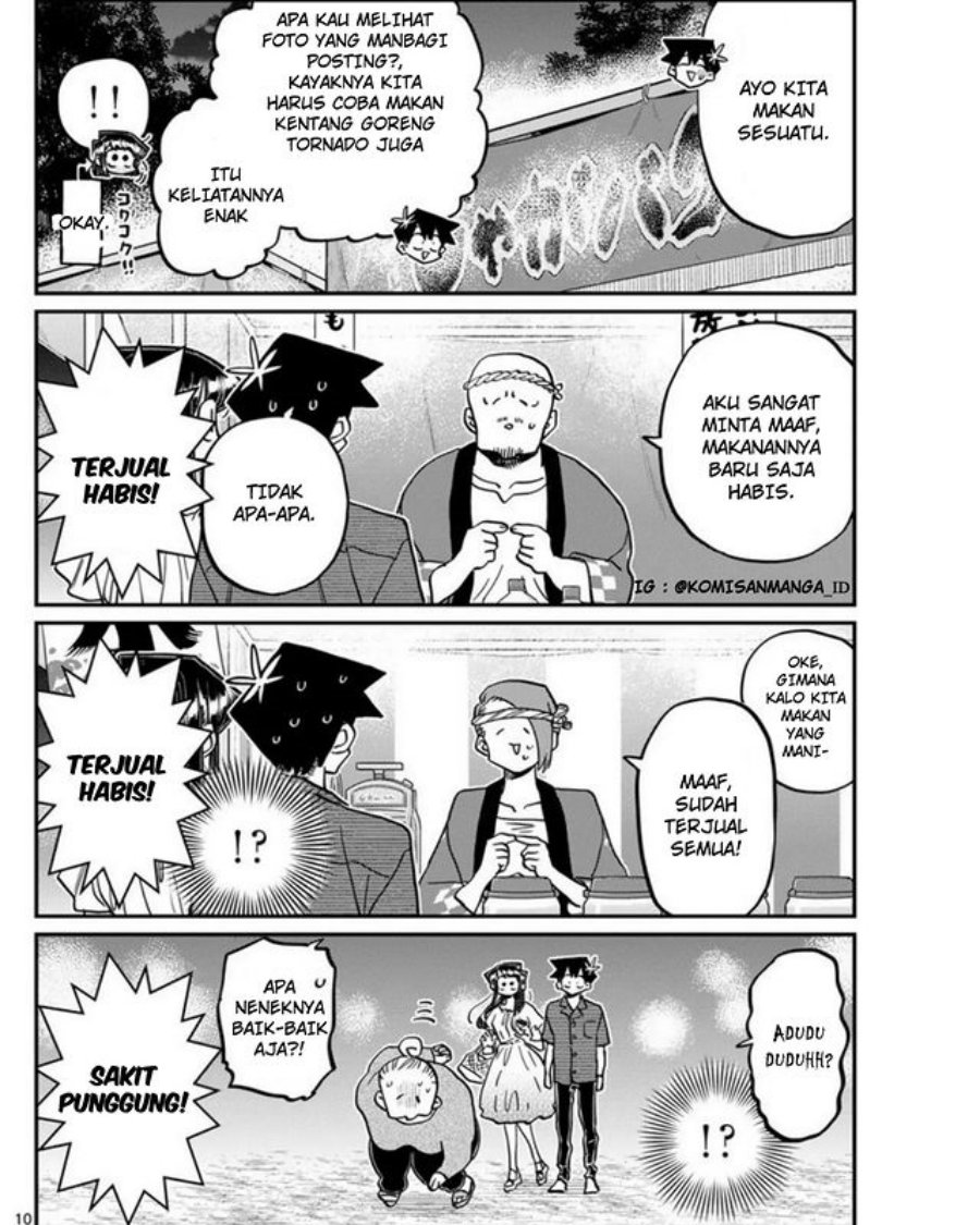 Komi-san wa Komyushou Desu Chapter 411 Gambar 10