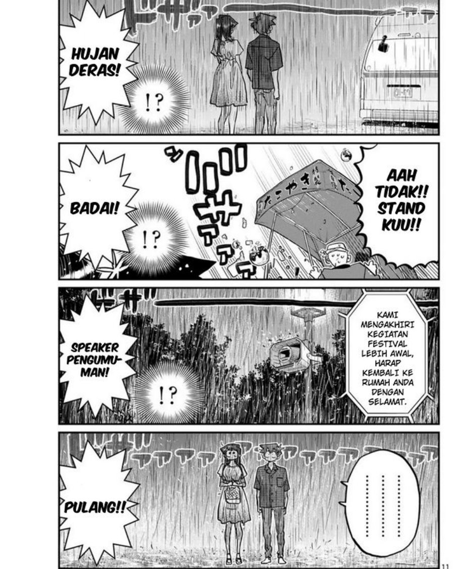 Komi-san wa Komyushou Desu Chapter 411 Gambar 11