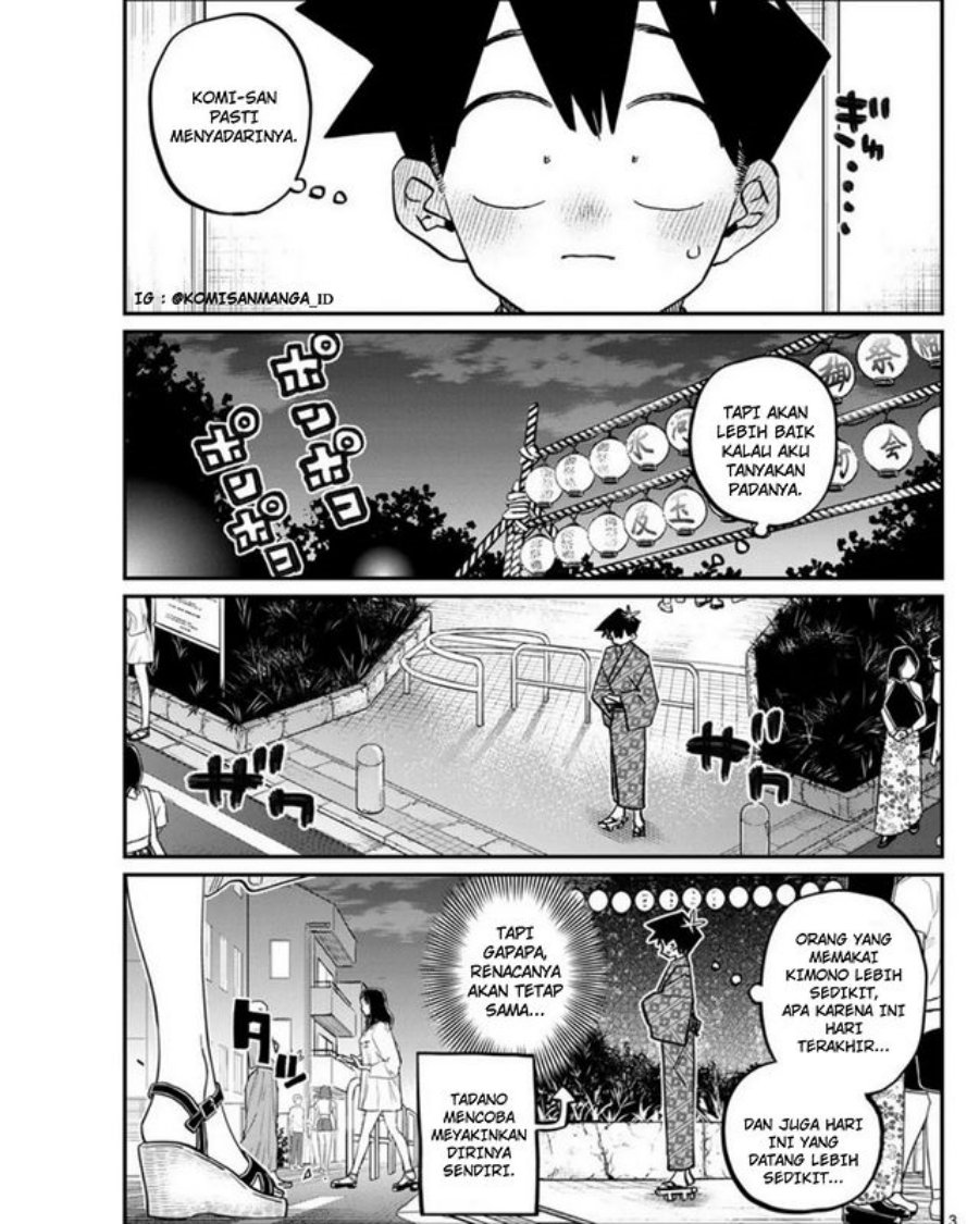 Komi-san wa Komyushou Desu Chapter 411 Gambar 3