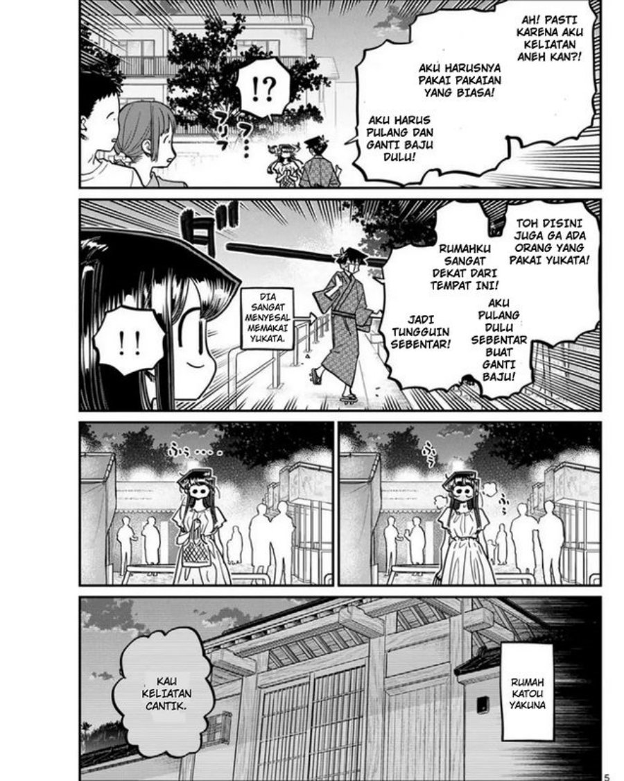 Komi-san wa Komyushou Desu Chapter 411 Gambar 5