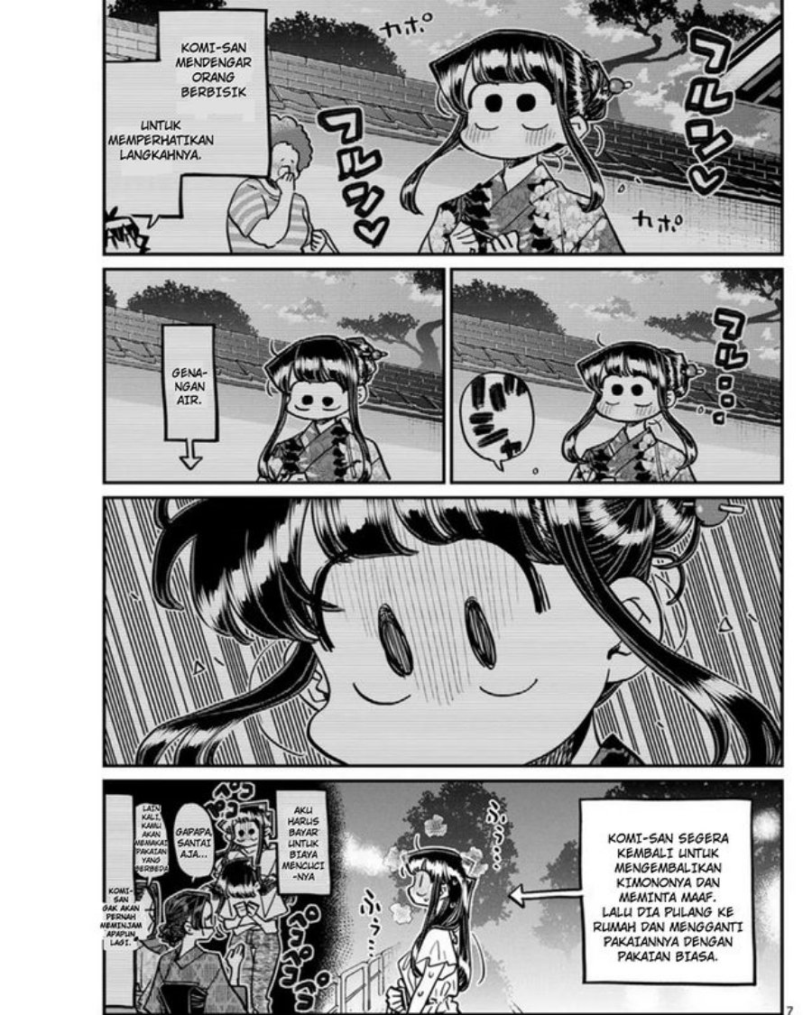 Komi-san wa Komyushou Desu Chapter 411 Gambar 7